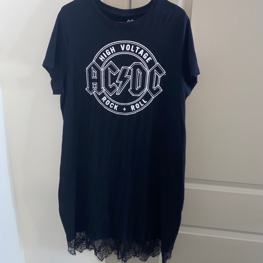 AC/DC T-Shirt Dress